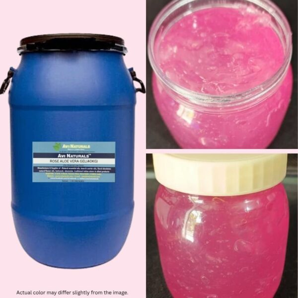 Rose aloe vera gel