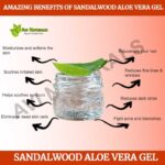 Sandalwood aloe vera gel