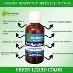 Uses benefits green liquid color