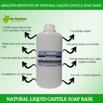 Natural Liquid Castile Soap Base 1Kg 8 uses