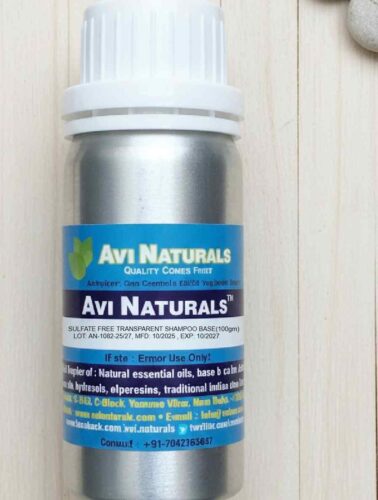 SULFATEFREETRANSPARENTSHAMPOOBASE100gm