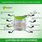 Aloe vera gel with glycerine uses