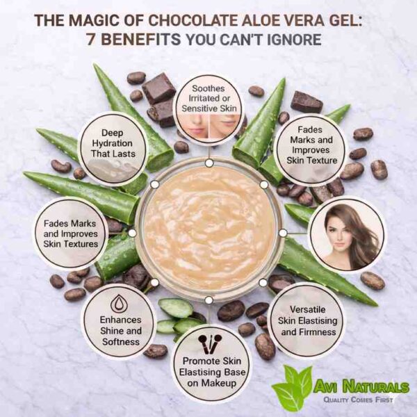 Benefits of chocolate aloe vera gel