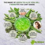 Benefits of green tea aloe vera gel
