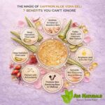 Benefits of saffron aloe vera gel