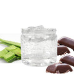 Chocolate aloe vera gel