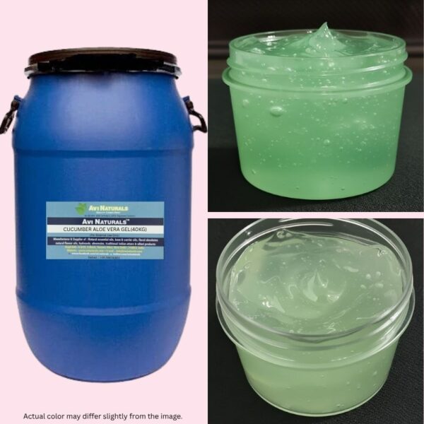 Cucumber aloe vera gel