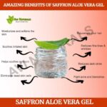 Saffron aloe vera gel