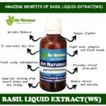 Uses benefits basil liquid extract