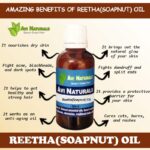 Reetha (soapnut) oil uses