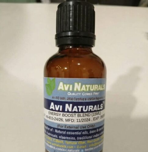 Energy Boost Essential Oil Blend 15ml