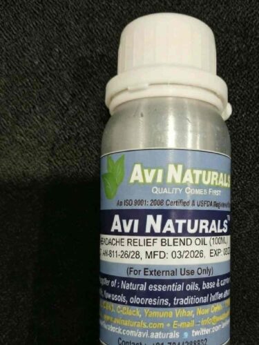 Headache Relief Essential Oil Blend 100ml2