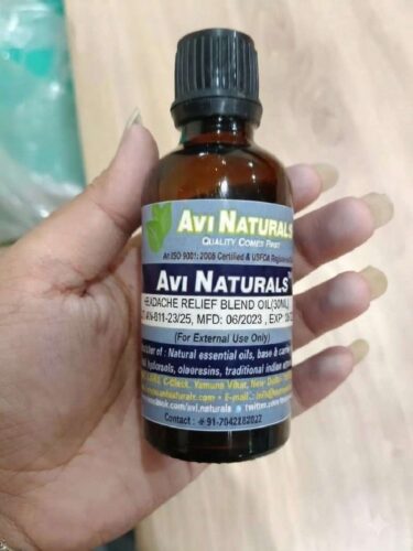 Headache Relief Essential Oil Blend 30ml