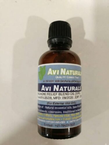 Headache Relief Essential Oil Blend 50ml