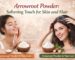 Arrowroot powder for skin hair