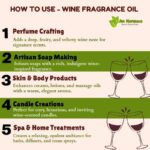 How to use wine fragrance oil