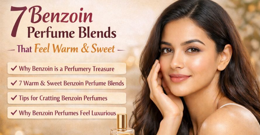 Benzoin warm perfume blends