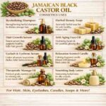 Commercial uses jamaican black castor oil