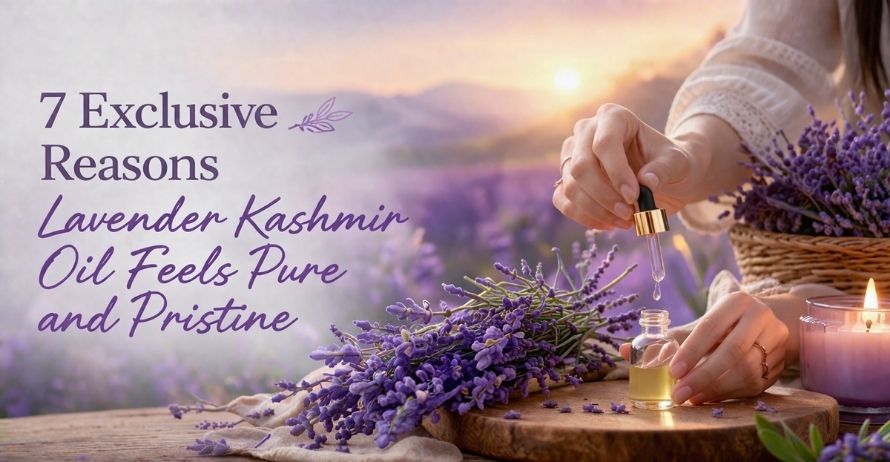Lavender kashmir oil feels pure