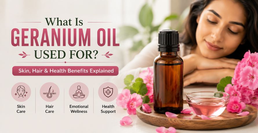 Geranium oil benefits