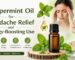 Peppermint oil for headache energy