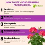 How to use rose geranium fragrance oil