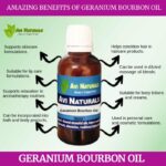 Benefits uses geranium bourbon oil